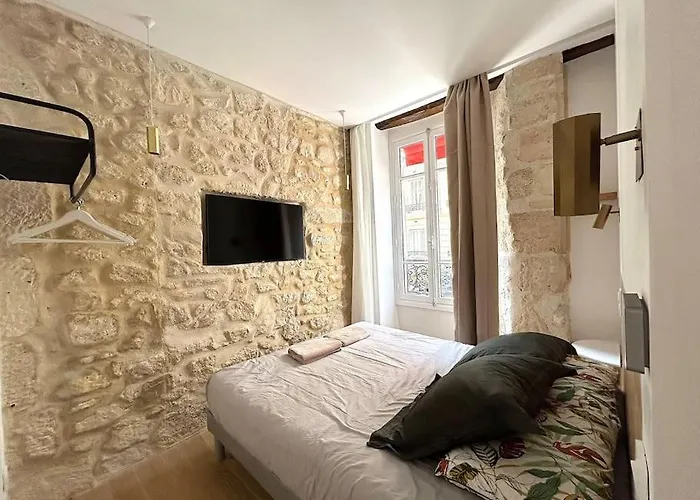 Louvre -notre Dame 2bd, 2bath Ac Апартаменты *