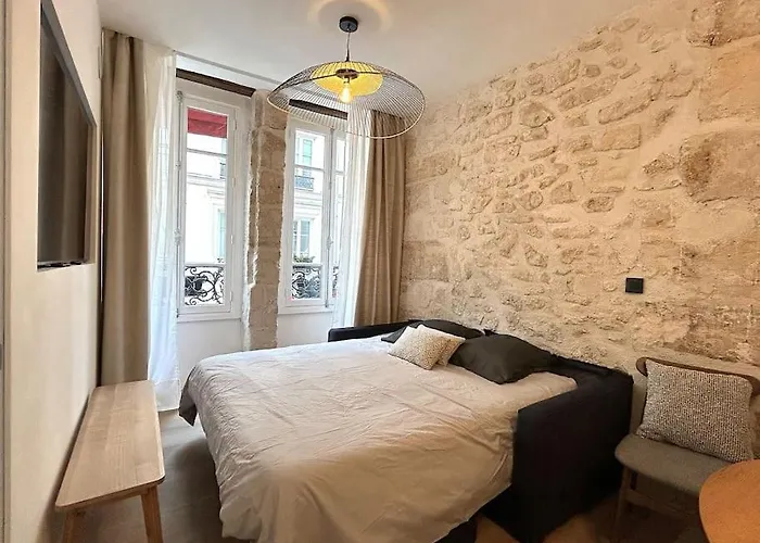Apartment Louvre -notre Dame 2bd, 2bath Ac Paris
