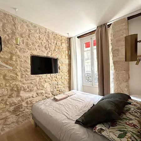 Louvre -notre Dame 2bd, 2bath Ac 아파트 *