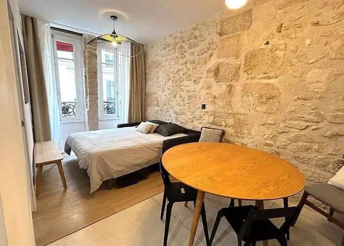Louvre -notre Dame 2bd, 2bath Ac * Párizs
